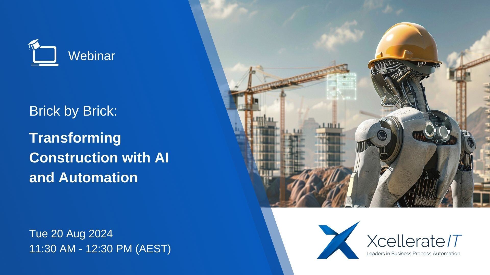 Webinar Transforming Construction With Ai And Automation 20 Aug 2024 Webinar Transforming Construction With Ai And Automation 20 Aug 2024